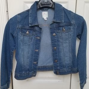 Children's Place girls 14 Jean Jacket